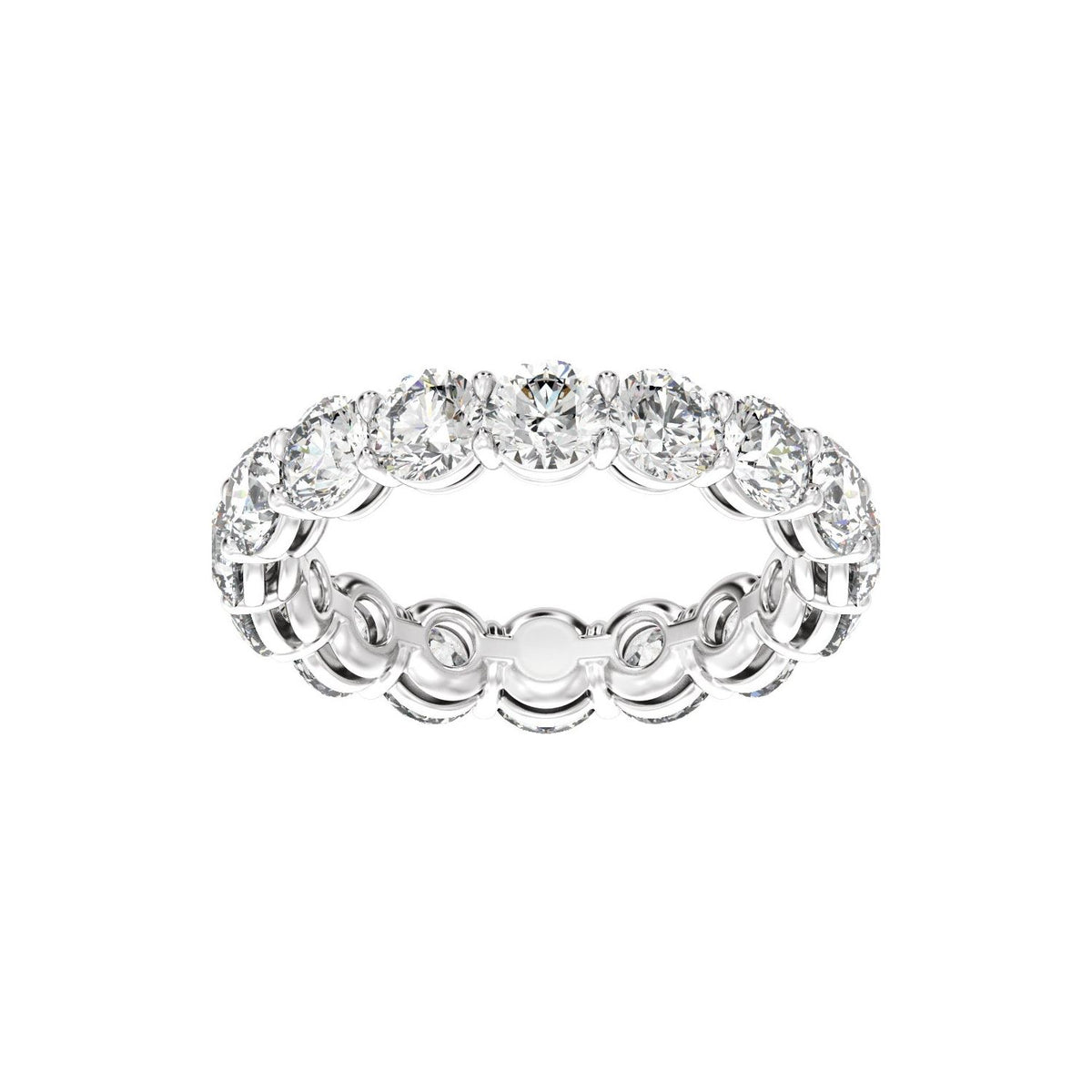 5 CTW Natural Diamond Low Profile Eternity Band