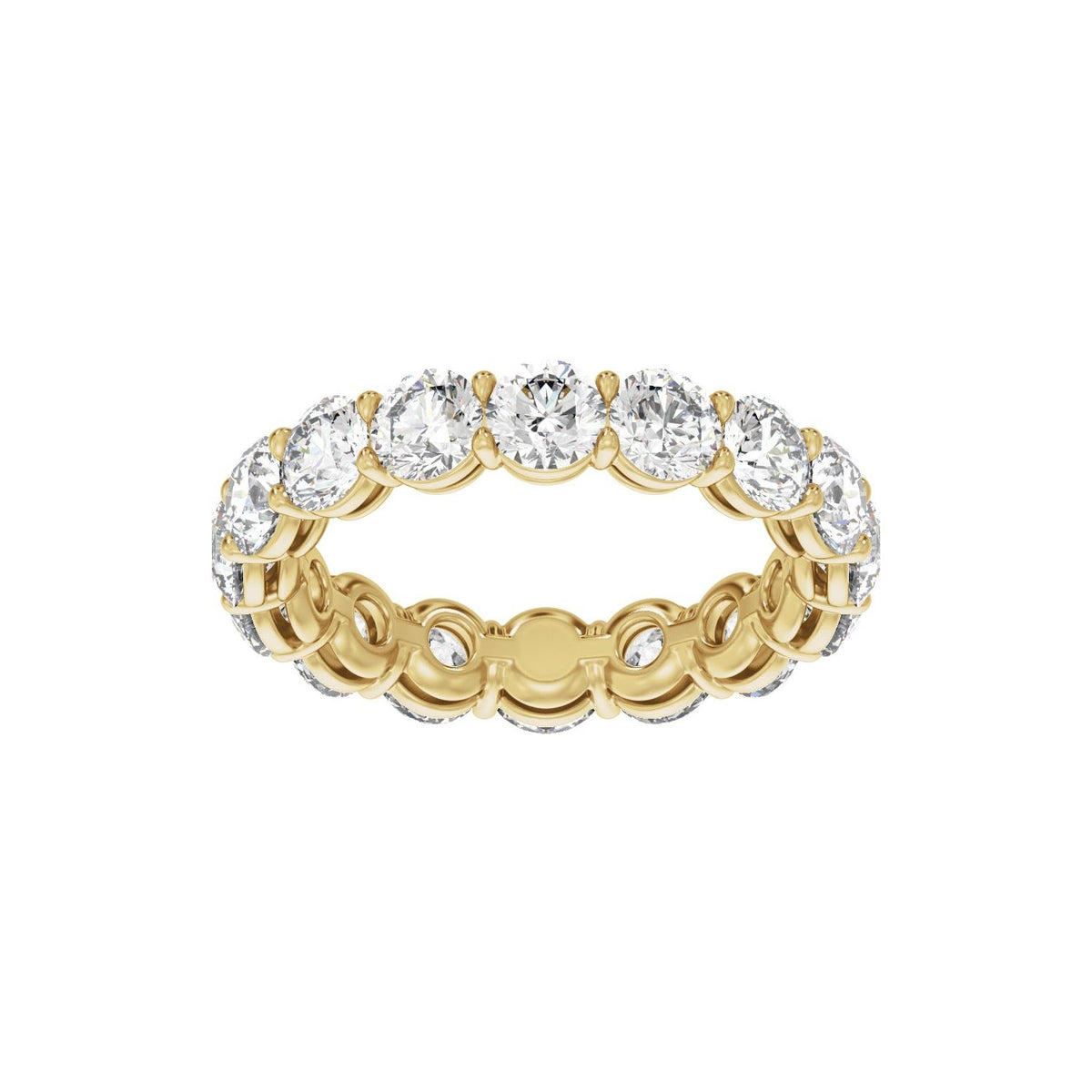 5 CTW Natural Diamond Low Profile Eternity Band