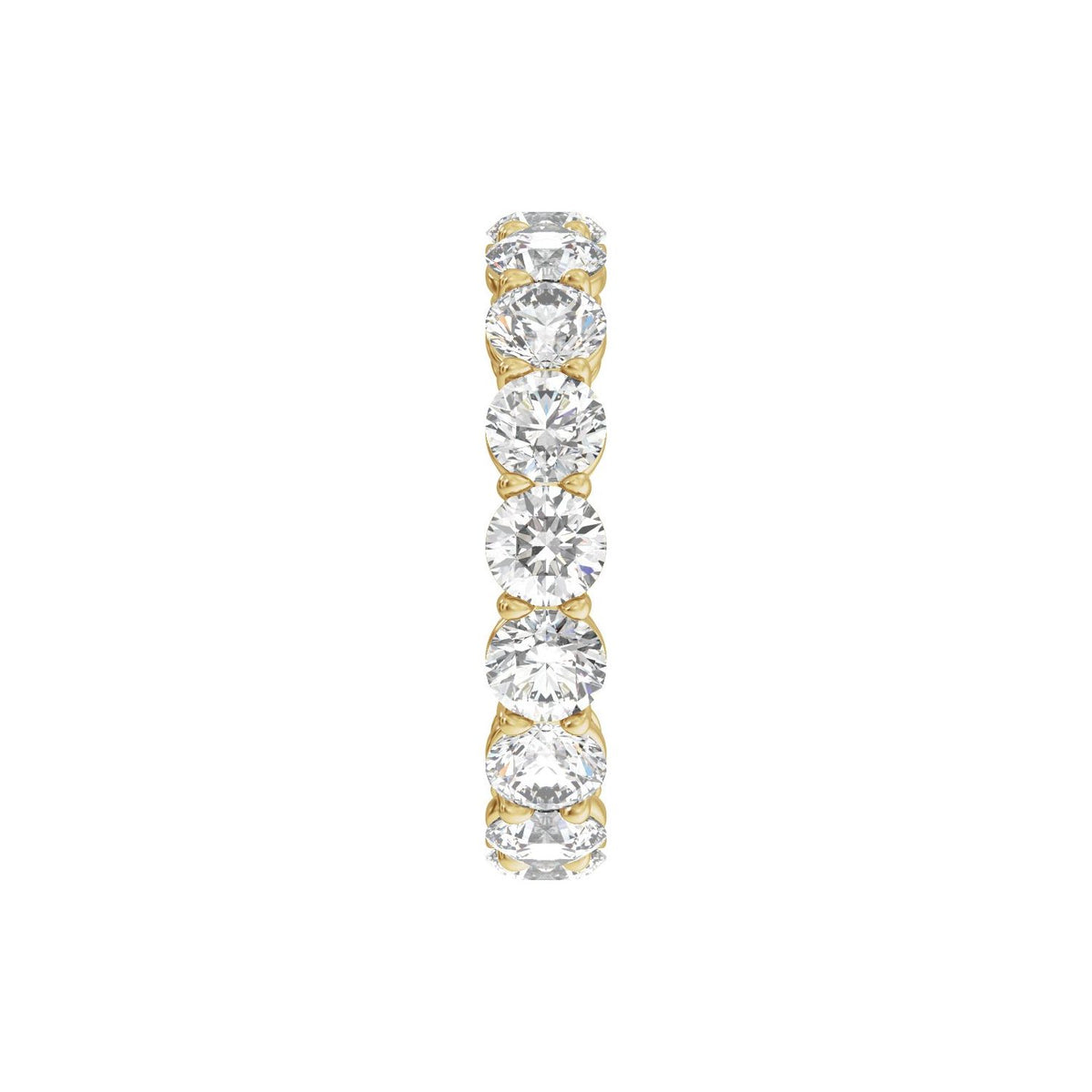 5 CTW Natural Diamond Low Profile Eternity Band