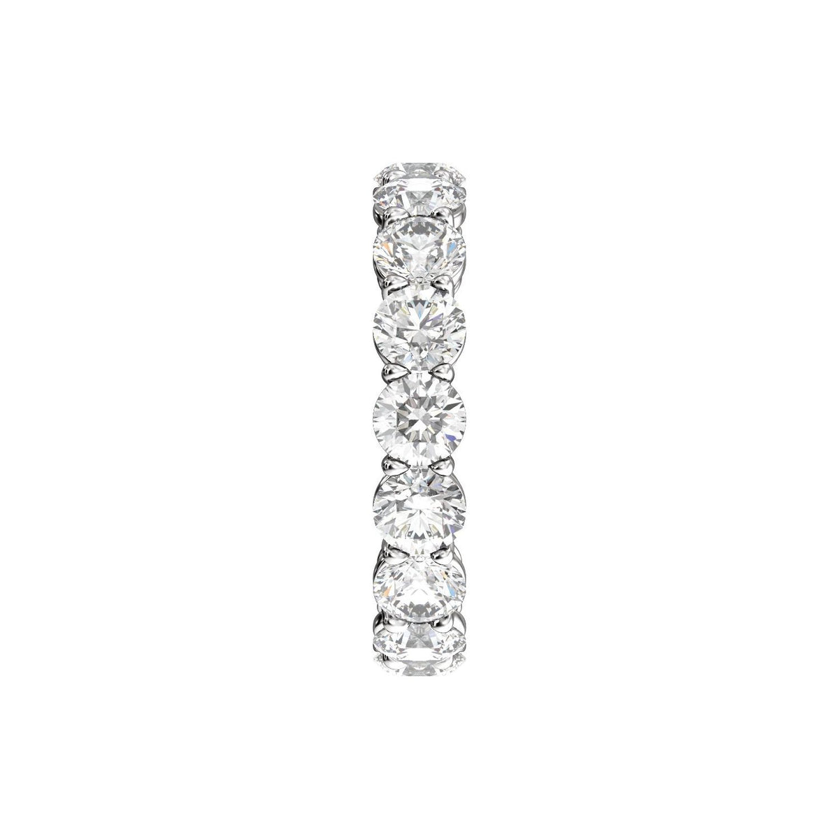 5 CTW Natural Diamond Low Profile Eternity Band