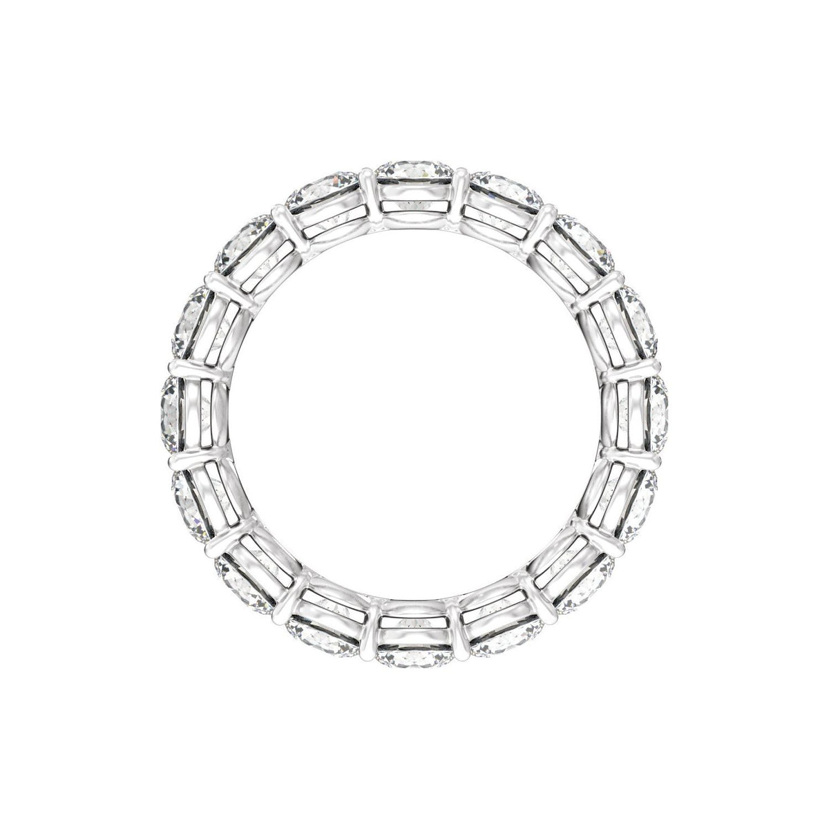 4 3/8 CTW Natural Diamond Low Profile Eternity Band