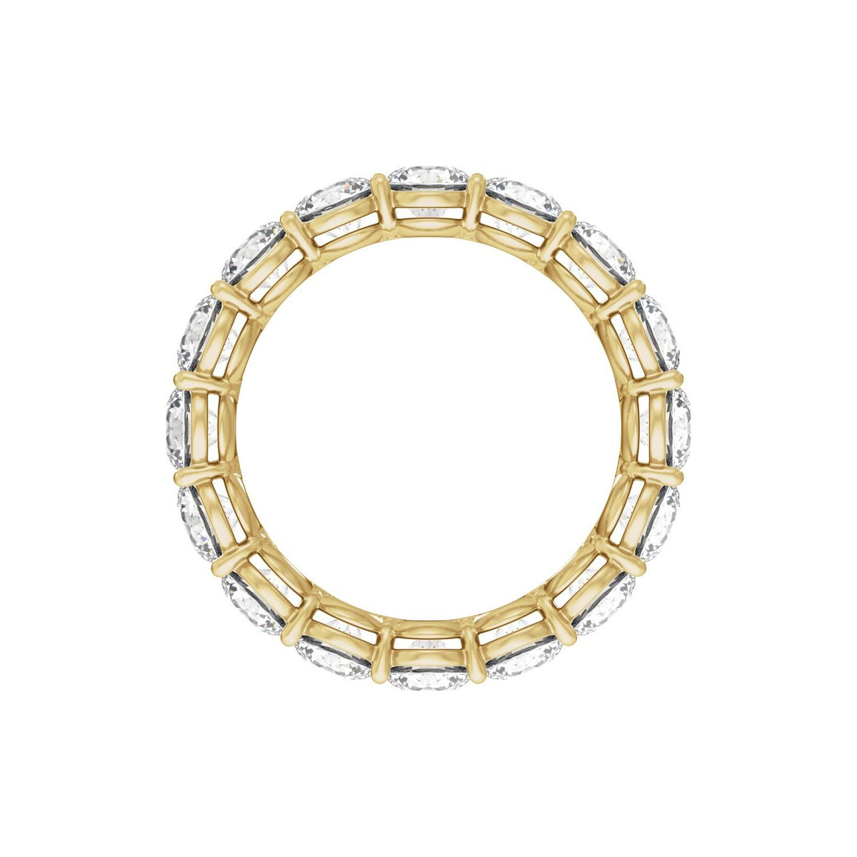 5 CTW Natural Diamond Low Profile Eternity Band