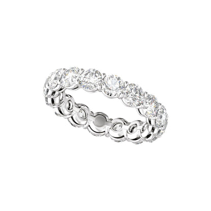 5 CTW Natural Diamond Low Profile Eternity Band