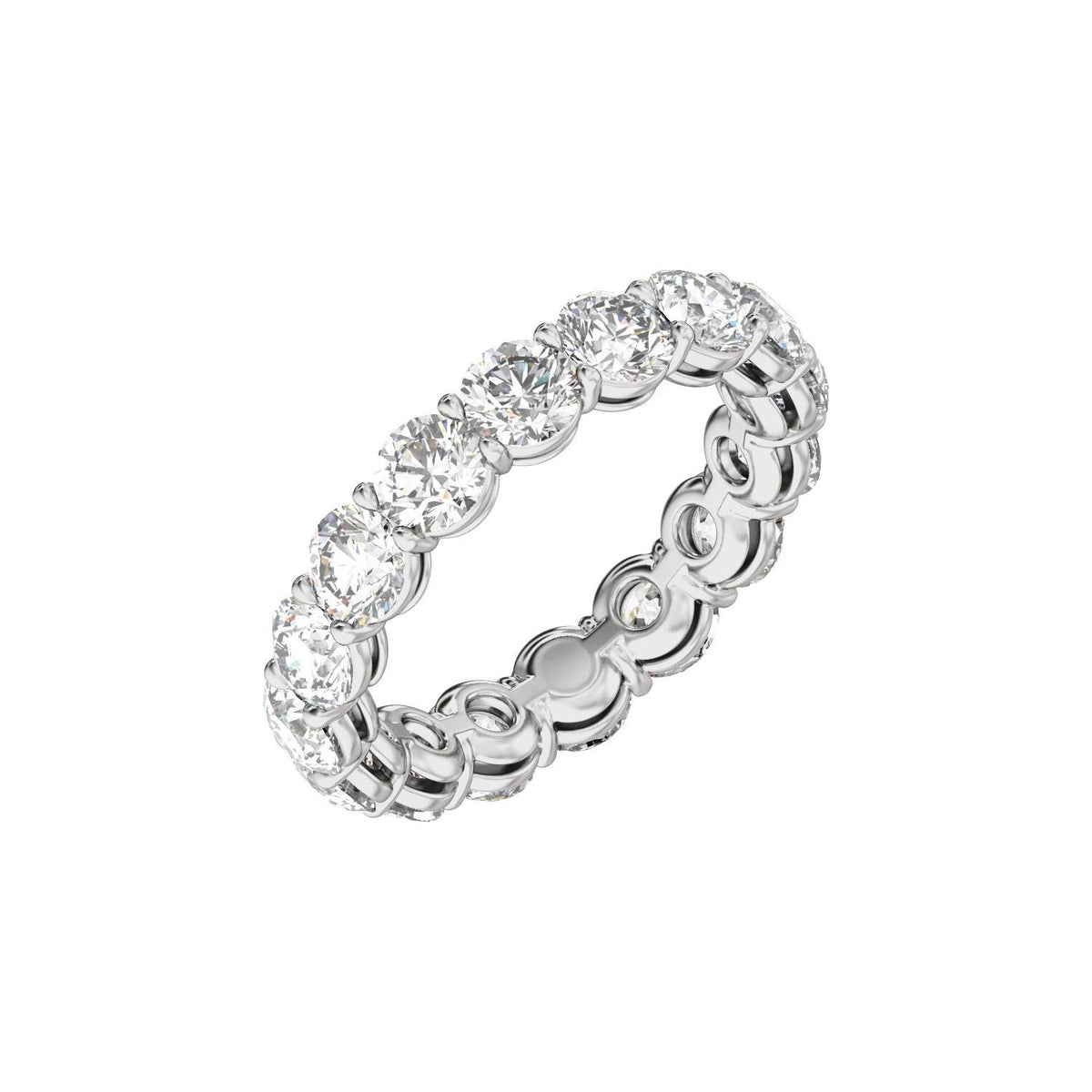 5 CTW Natural Diamond Low Profile Eternity Band