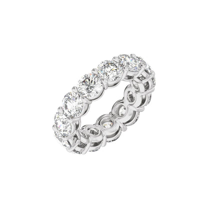 8 CTW Natural Diamond Low Profile Eternity Band
