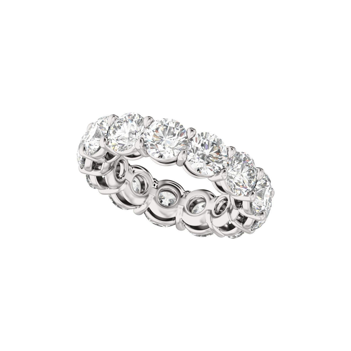 8 CTW Natural Diamond Low Profile Eternity Band