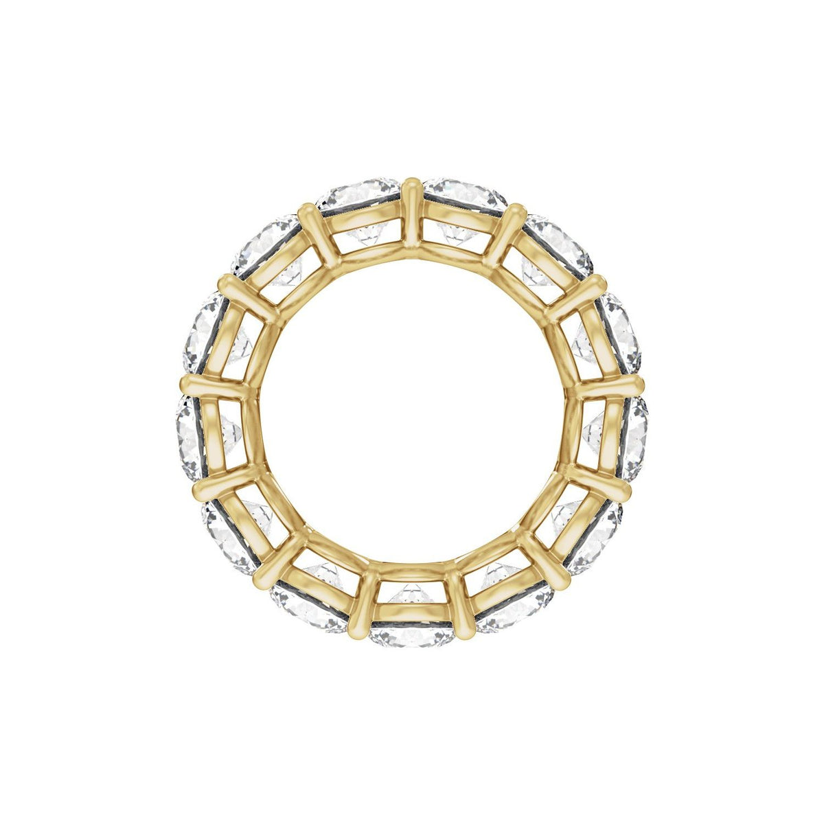 8 CTW Natural Diamond Low Profile Eternity Band