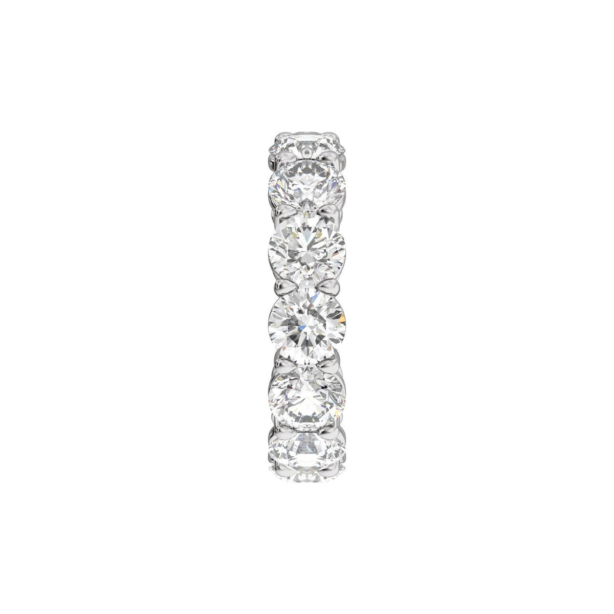 8 CTW Natural Diamond Low Profile Eternity Band