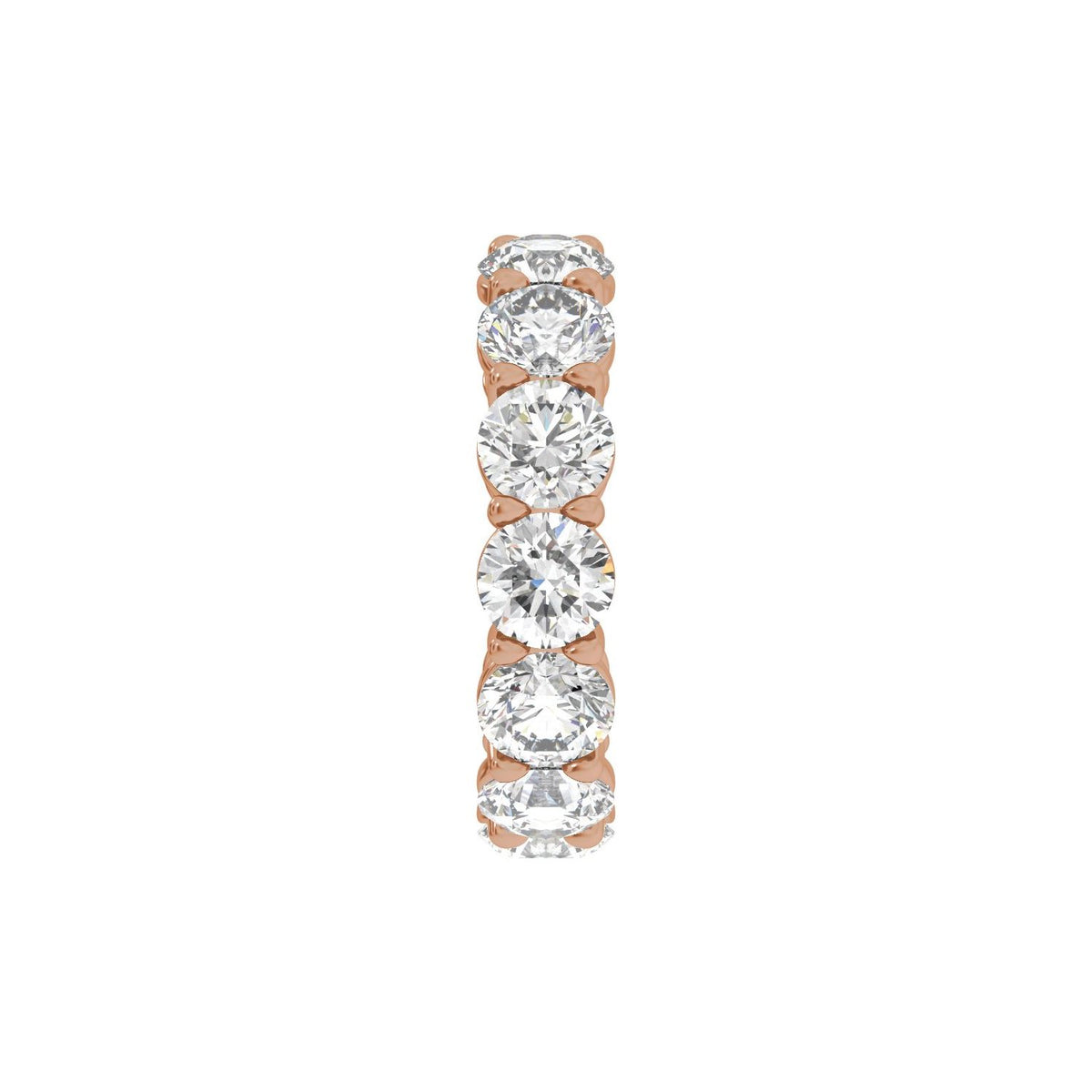 8 CTW Natural Diamond Low Profile Eternity Band