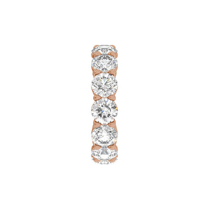 8 CTW Natural Diamond Low Profile Eternity Band