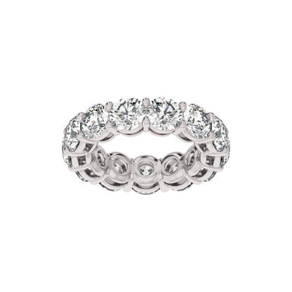 8 CTW Natural Diamond Low Profile Eternity Band