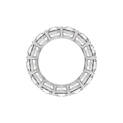 9 3/8 CTW Natural Diamond Low Profile Eternity Band