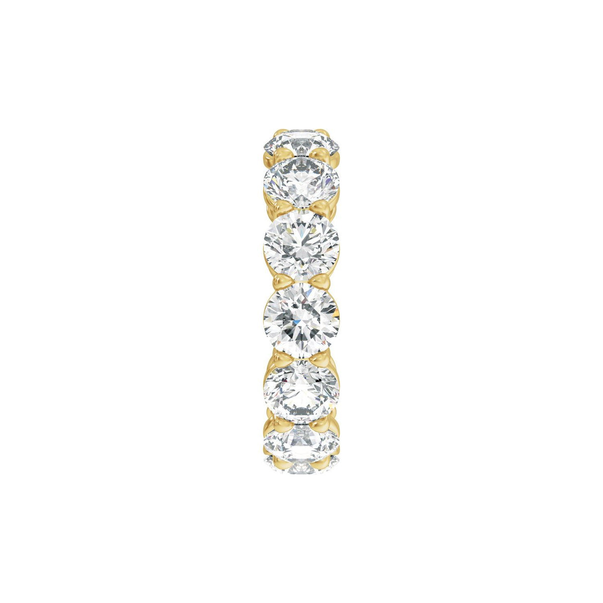 8 CTW Natural Diamond Low Profile Eternity Band