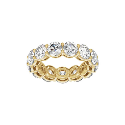 8 CTW Natural Diamond Low Profile Eternity Band