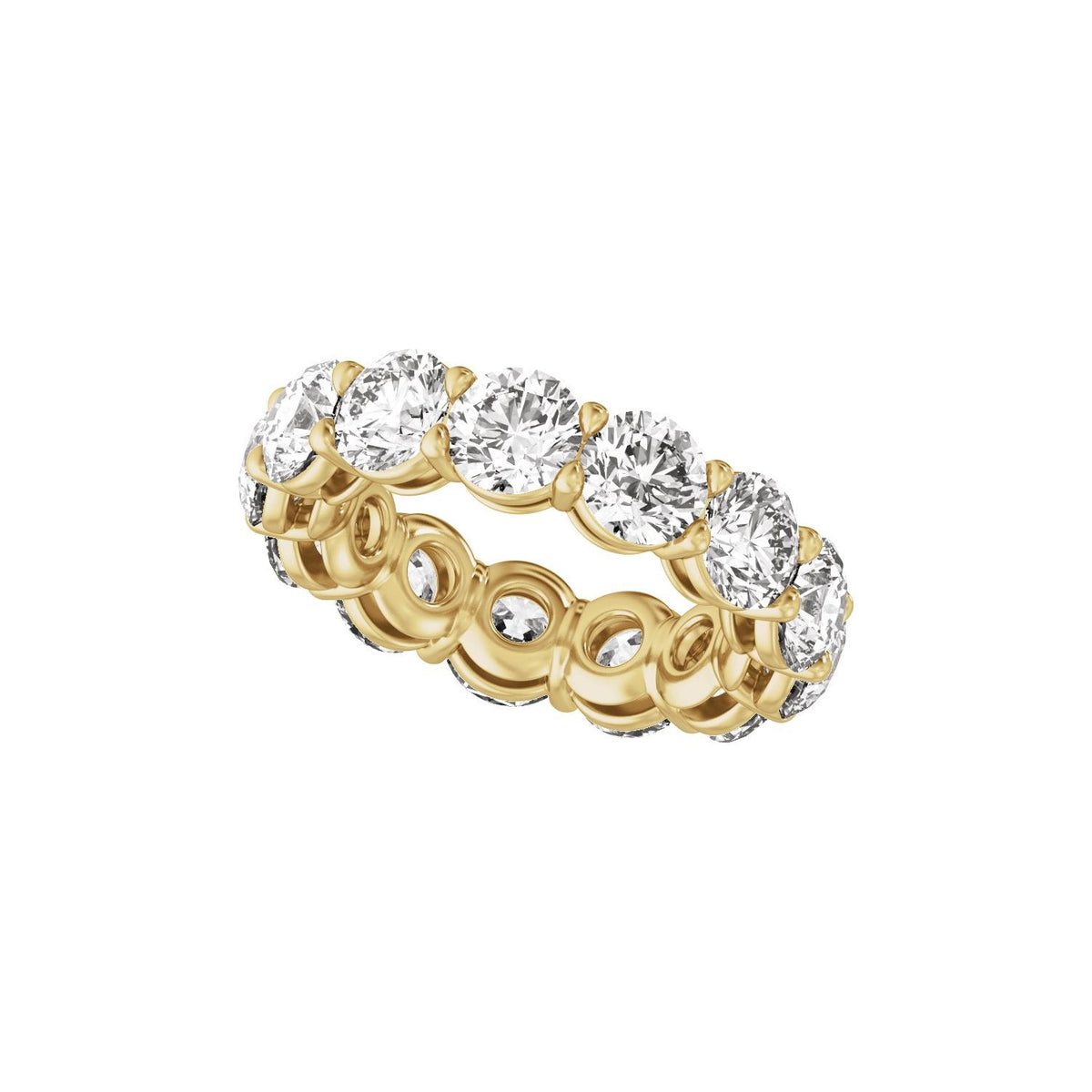 8 3/4 CTW Natural Diamond Low Profile Eternity Band