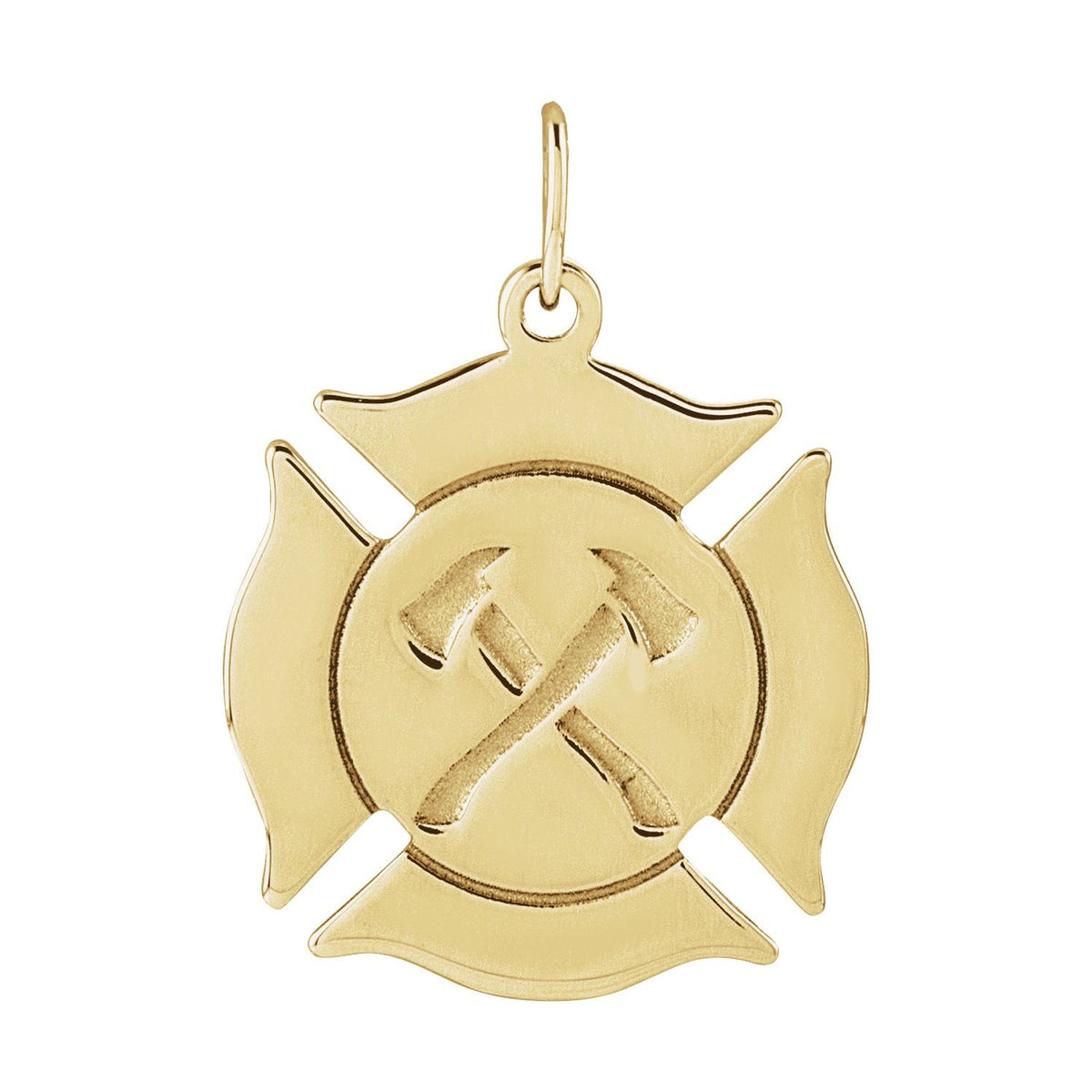 Engravable Fireman Pendant