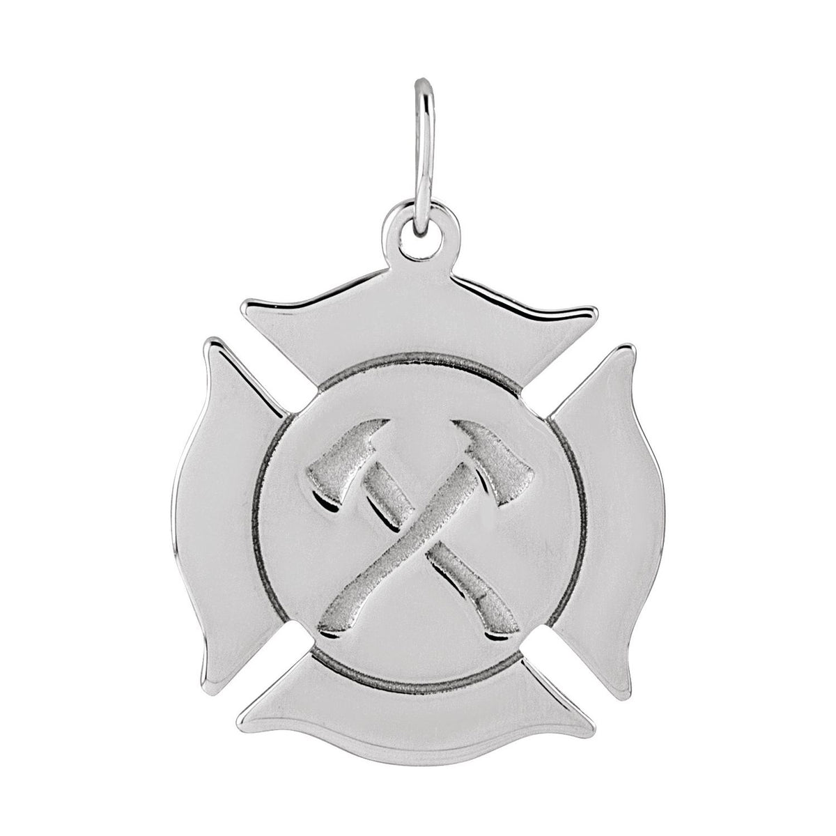 Engravable Fireman Pendant