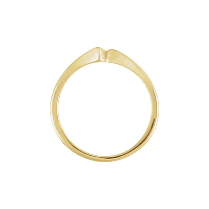 14K Yellow Gold Matching Band, 1.8 mm