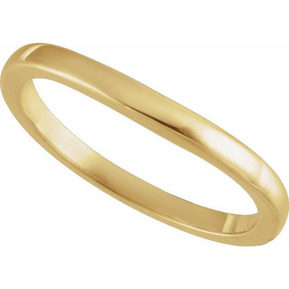 Matching Band for 4.5x4.5 mm Square Ring