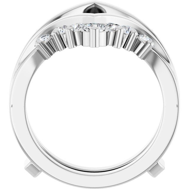1 CTW Lab-Grown Diamond Ring Guard
