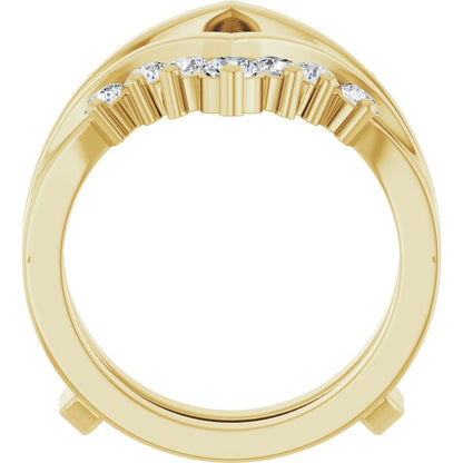 1 CTW Lab-Grown Diamond Ring Guard