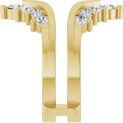 1 CTW Lab-Grown Diamond Ring Guard