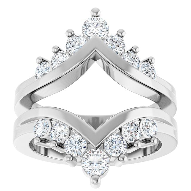 1 CTW Lab-Grown Diamond Ring Guard