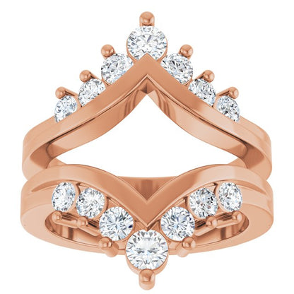1 CTW Lab-Grown Diamond Ring Guard