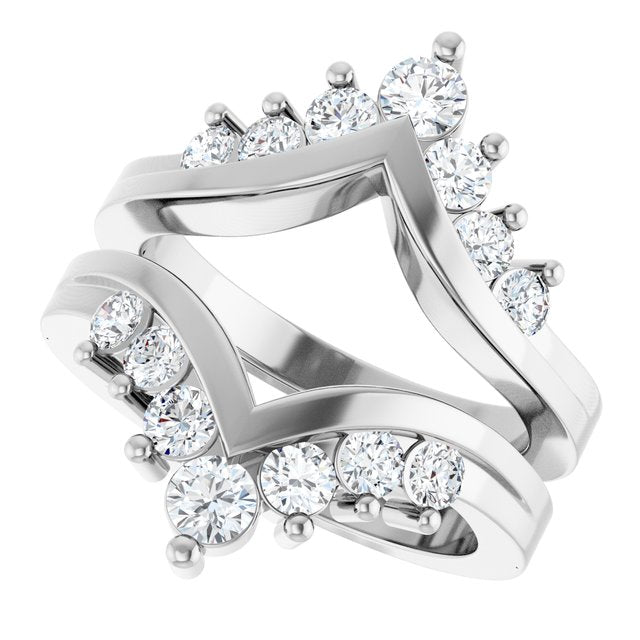 1 CTW Lab-Grown Diamond Ring Guard