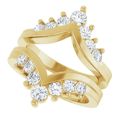 1 CTW Lab-Grown Diamond Ring Guard