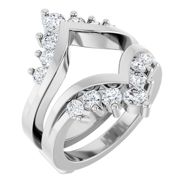 1 CTW Lab-Grown Diamond Ring Guard
