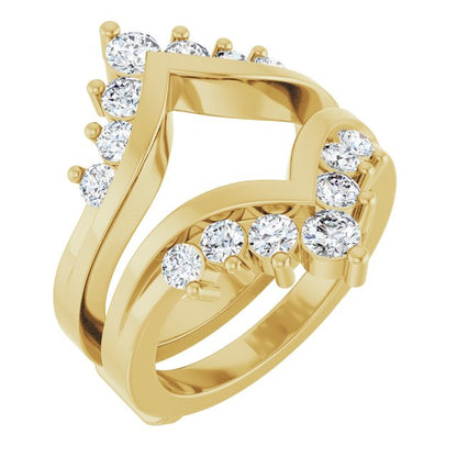 1 CTW Lab-Grown Diamond Ring Guard