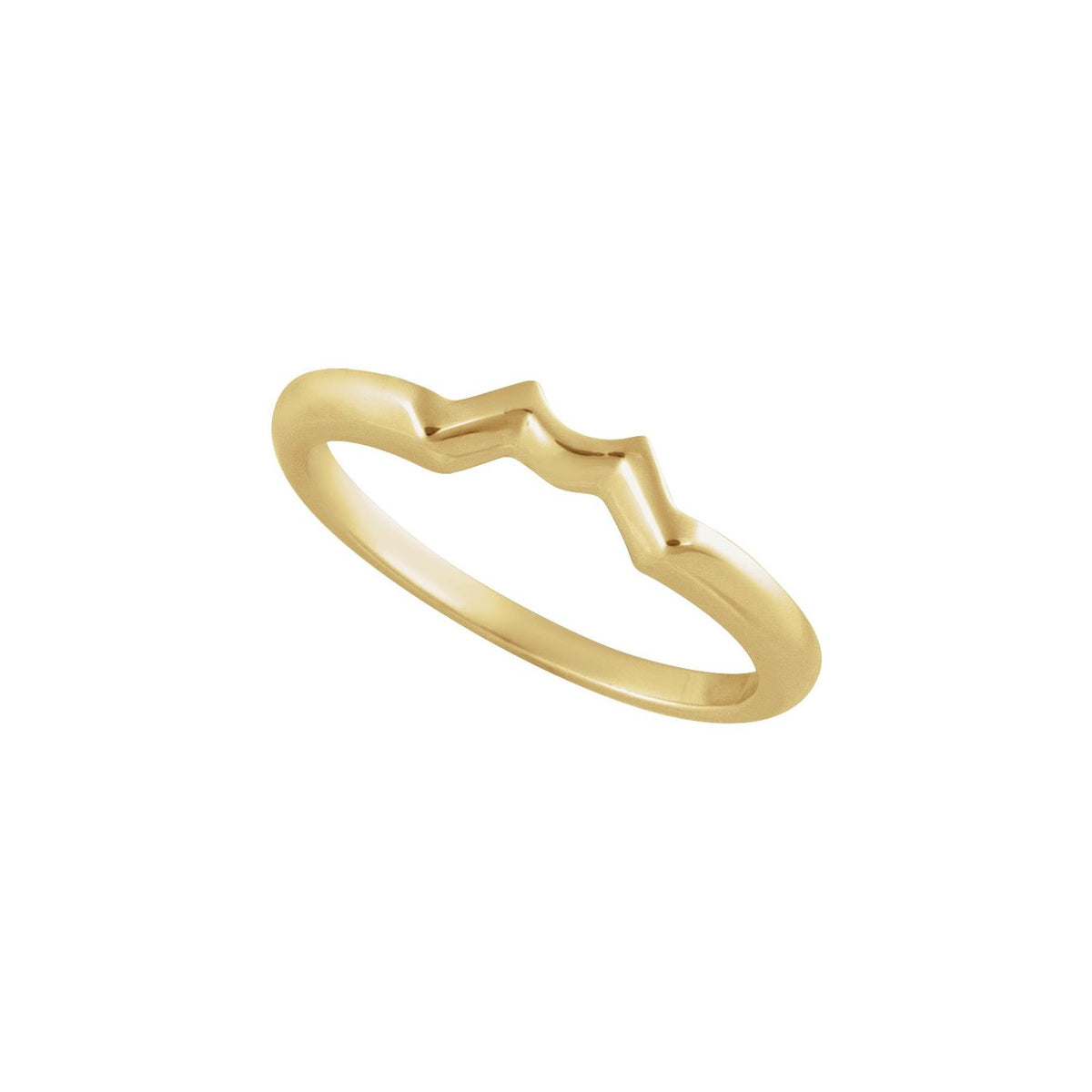 14K Yellow Gold Band, 1.6 mm