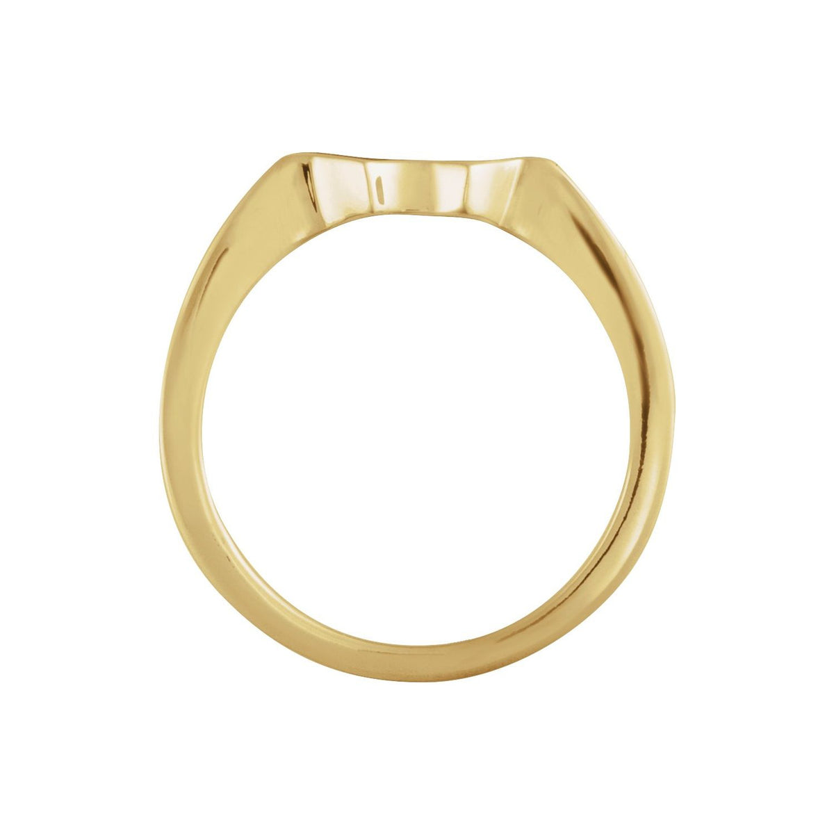 14K Yellow Gold Band, 1.6 mm
