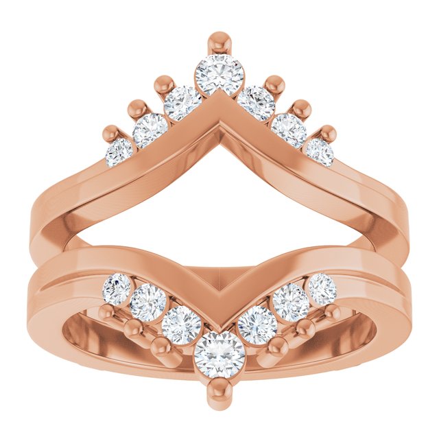 3/8 CTW Lab-Grown Diamond Ring Guard