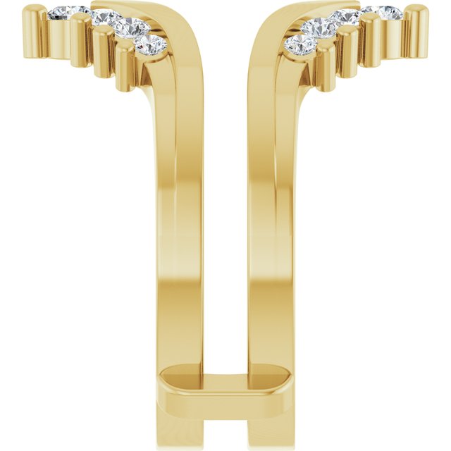 3/8 CTW Lab-Grown Diamond Ring Guard