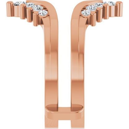 3/8 CTW Lab-Grown Diamond Ring Guard
