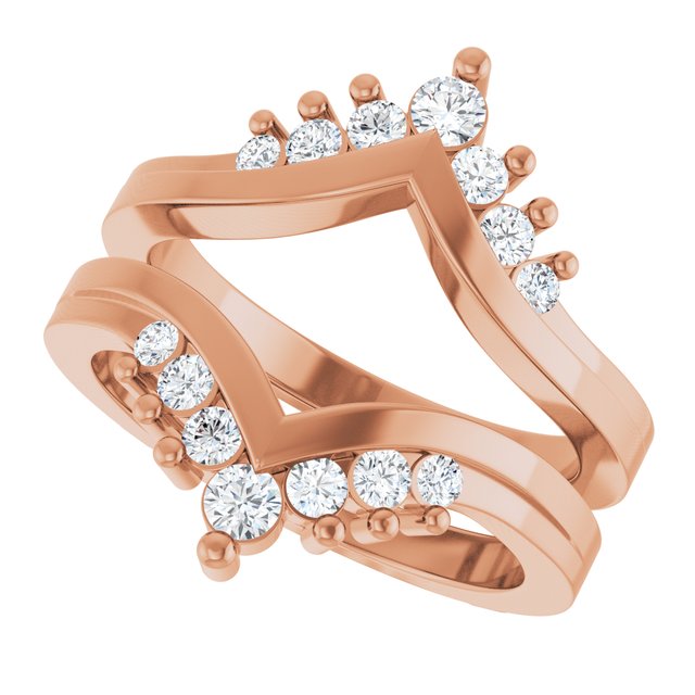 3/8 CTW Lab-Grown Diamond Ring Guard