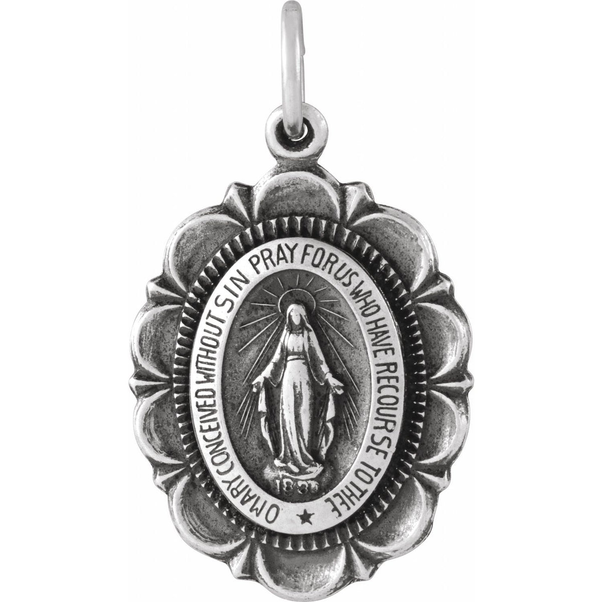 Oval Miraculous Medal