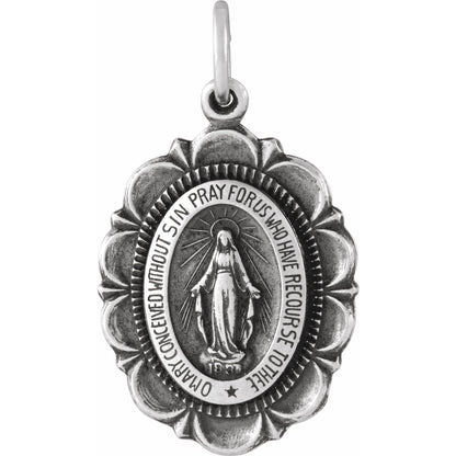 Oval Miraculous Medal