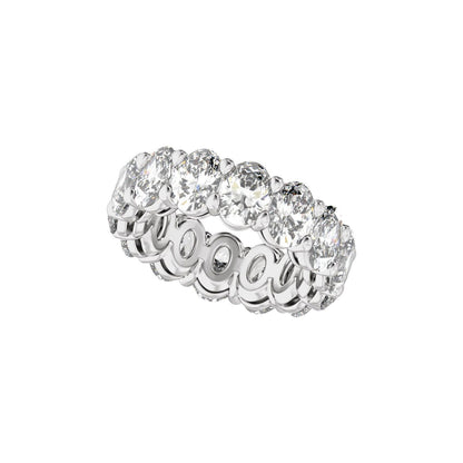 9 3/8 CTW Natural Diamond Low Profile Eternity Band