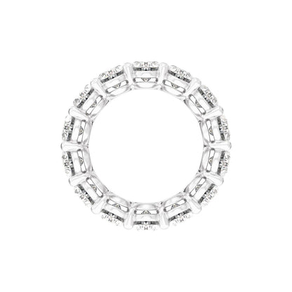 9 3/8 CTW Natural Diamond Low Profile Eternity Band