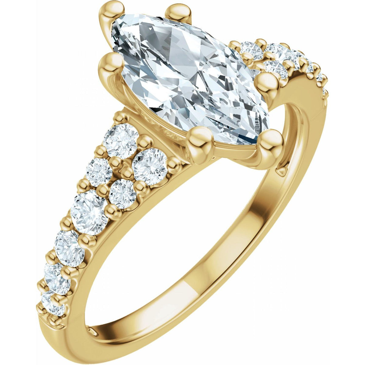 1/4 CTW Lab-Grown Diamond Band, 4 mm