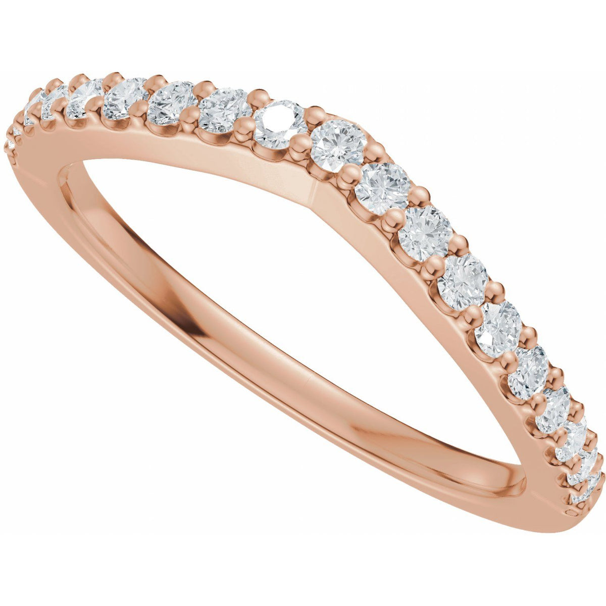 1/4 CTW Lab-Grown Diamond Band, 4 mm