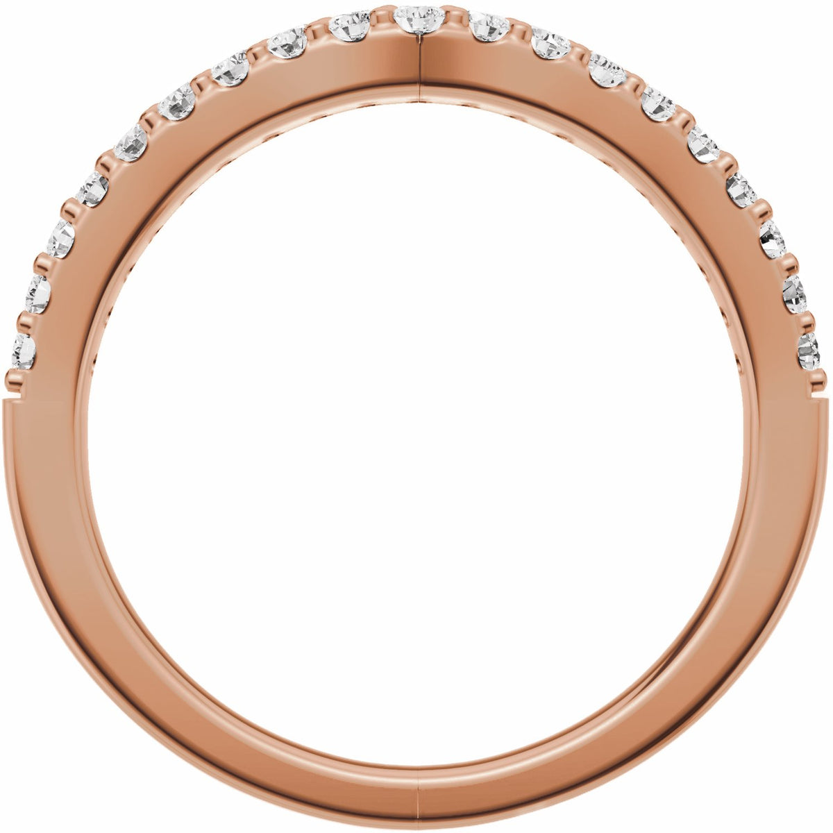 1/4 CTW Lab-Grown Diamond Band, 4 mm