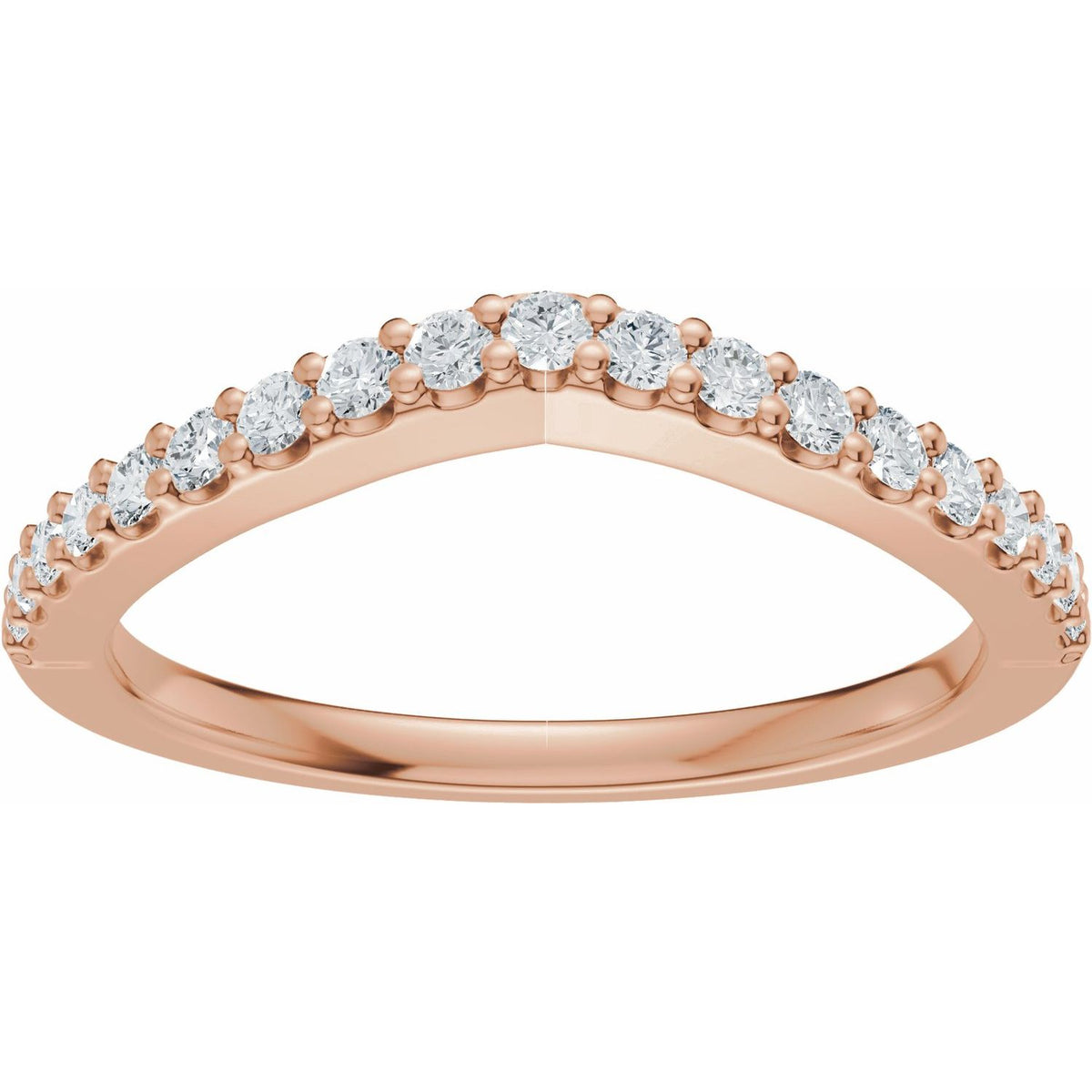1/4 CTW Lab-Grown Diamond Band, 4 mm