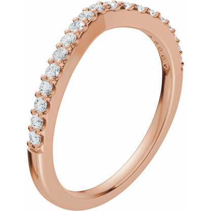 1/4 CTW Lab-Grown Diamond Band, 4 mm