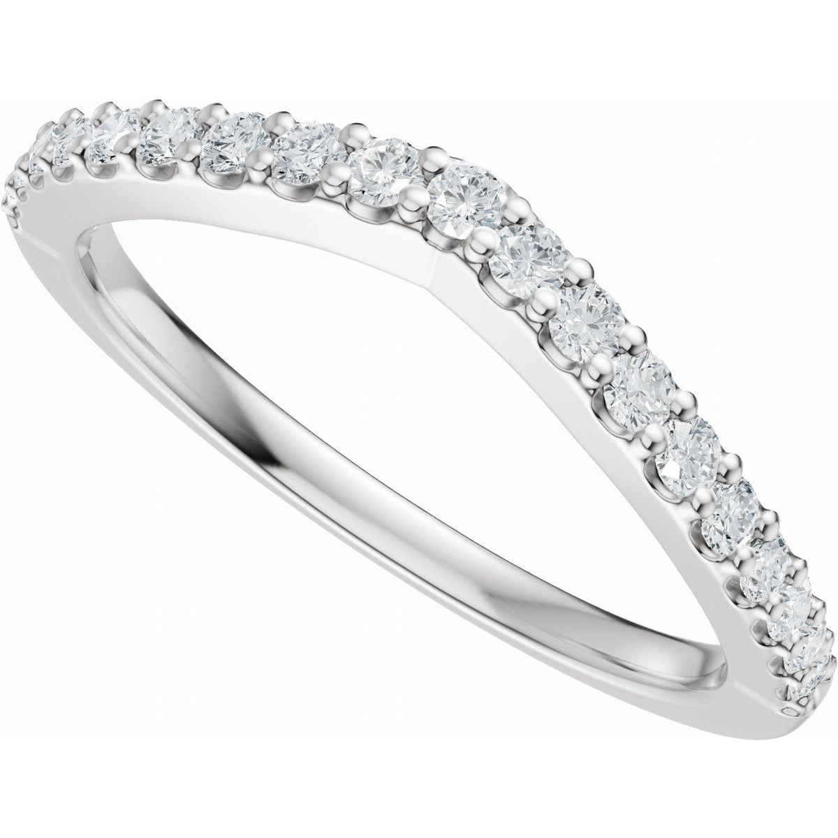 1/4 CTW Lab-Grown Diamond Band, 4 mm