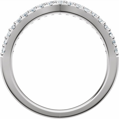1/4 CTW Lab-Grown Diamond Band, 4 mm