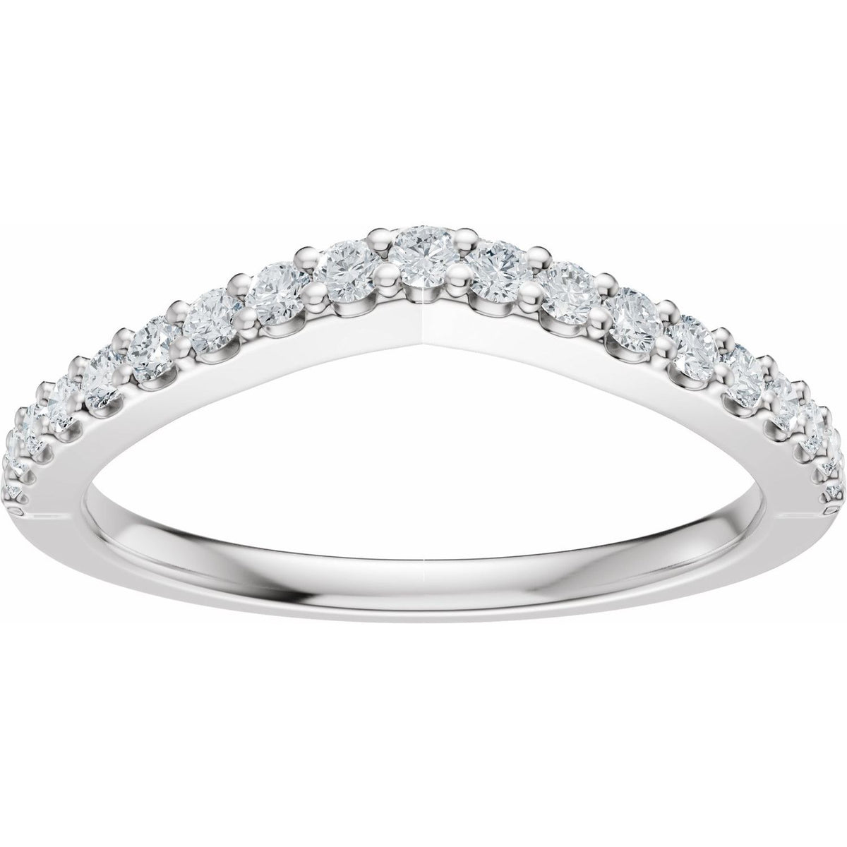 1/4 CTW Lab-Grown Diamond Band, 4 mm